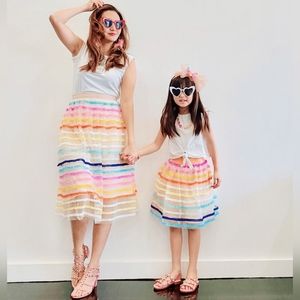 Eva Franco 🌈 Aluna skirt in Rum Sunset